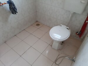 Bathroom in 2 BHK Apartment at Omkar Garden, Sinhagad Road – for Rent