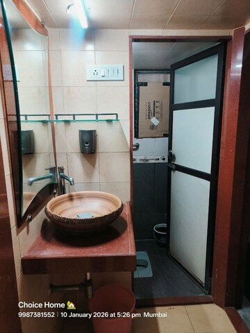 Bathroom in 1 BHK Apartment at Ghatkopar East – for Rent