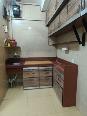 Kitchen in 1 BHK Apartment at Ghatkopar East – for Rent