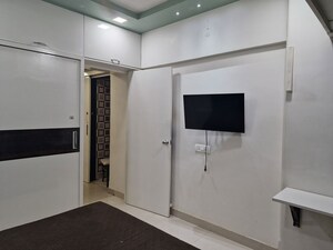 Bedroom in 1.5 BHK Apartment at Cosmos Paradise Complex, Thane West – for Rent