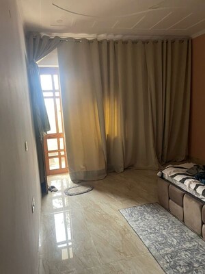 Living Room in 3 BHK Builder Floor at BPTP Parkland, Sector 75 – for Rent