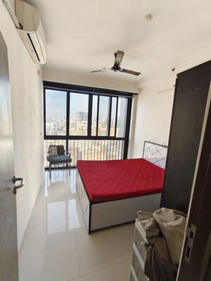 Living Room in 2 BHK Apartment at Duville Riverdale Heights, Kharadi – for Rent