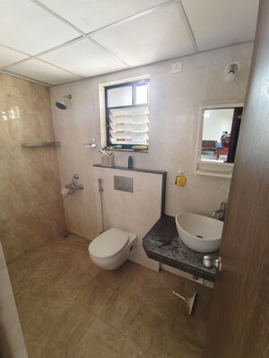 Bathroom in 2 BHK Apartment at Duville Riverdale Heights, Kharadi – for Rent
