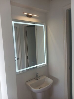 Building Lobby in 1 BHK Apartment at Runwal Gardens, Dombivli East – for Rent