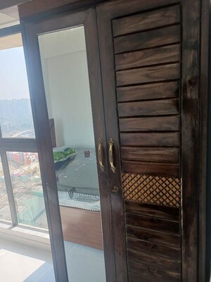 Balcony in 1 BHK Apartment at Runwal Gardens, Dombivli East – for Rent