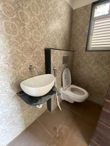 Bathroom in 2 BHK Apartment at Punawale – for Rent