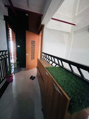 Balcony in 3 BHK Apartment at Unique K Town, Kiwale – for Rent