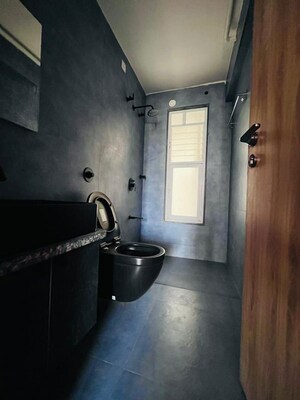 Bathroom in 3 BHK Apartment at Punawale – for Rent