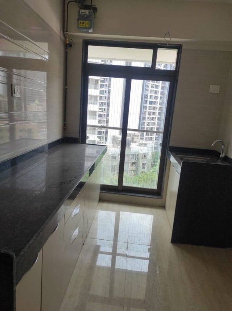 Kitchen, je-and-vee-om-trimurti 1 Bedroom 395 Sq.Ft. Apartment In Malad East Mumbai 9772688