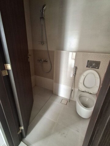 Bathroom in 2 BHK Apartment at Shree Wakad Central Park, Wakad – for Rent