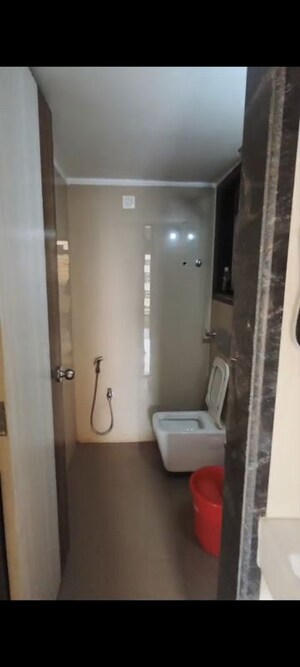 Bathroom in 1 BHK Apartment at Mangeshi Prasad Complex, Kalyan West – for Sale