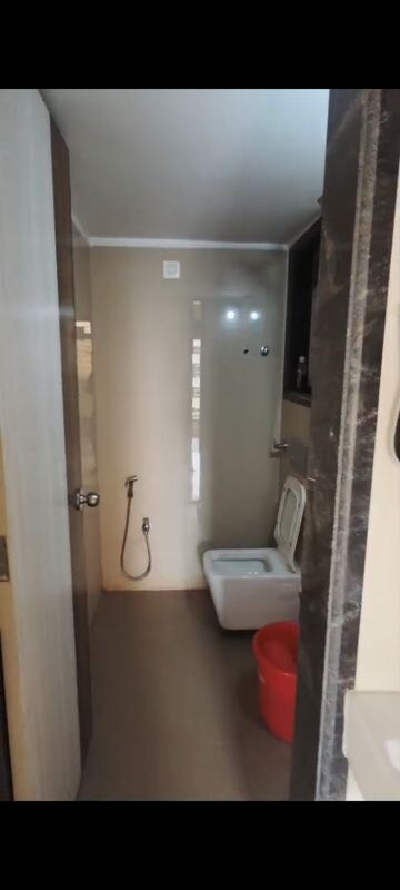 Bathroom in 1 BHK Apartment at Mangeshi Prasad Complex, Kalyan West – for Sale