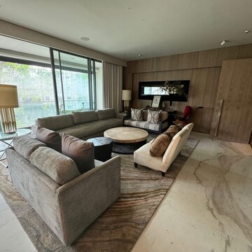 Living Room in 4 BHK Apartment at Raiaskaran Parthenon, Bhudargarh Colony – for Sale