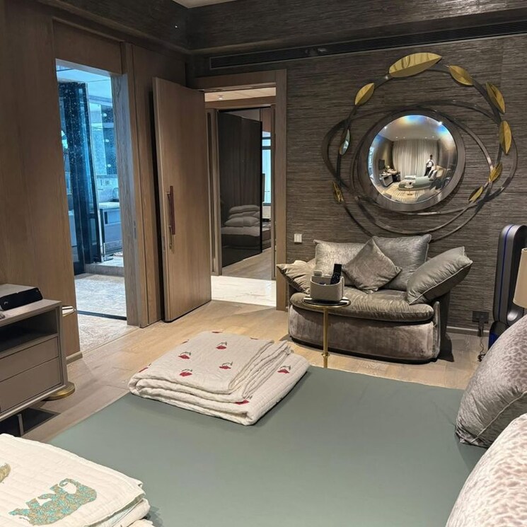 Living Room, raiaskaran-parthenon 4 Bedroom 3190 Sq.Ft. Apartment In Bhudargarh Colony Mumbai 9772705