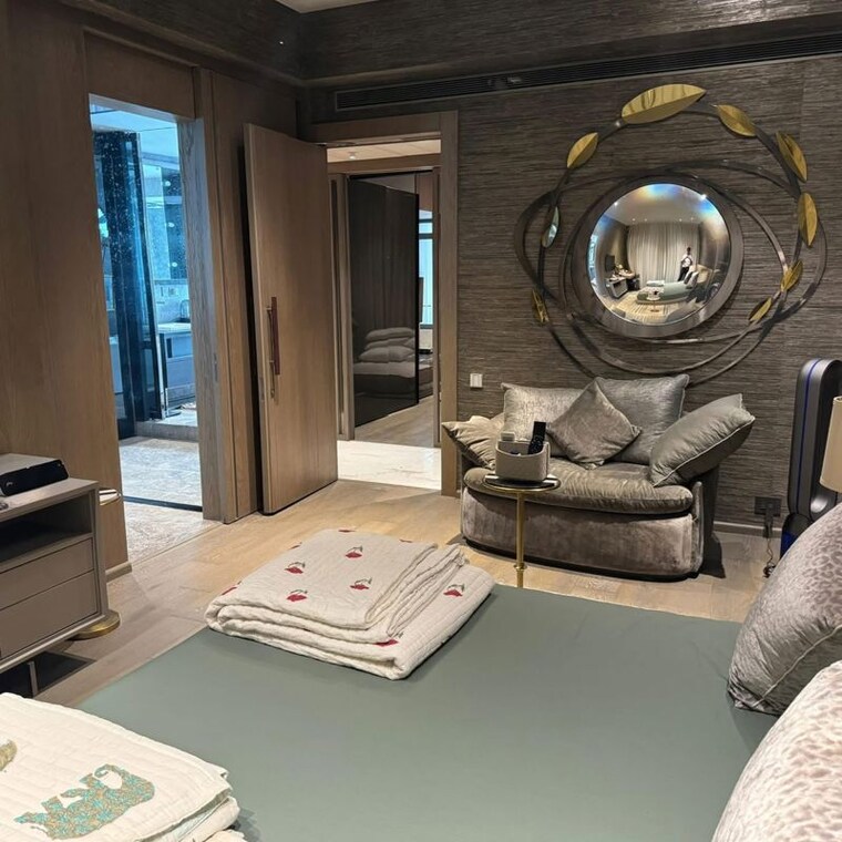 Living Room, raiaskaran-parthenon 4 Bedroom 3190 Sq.Ft. Apartment In Bhudargarh Colony Mumbai 9772705