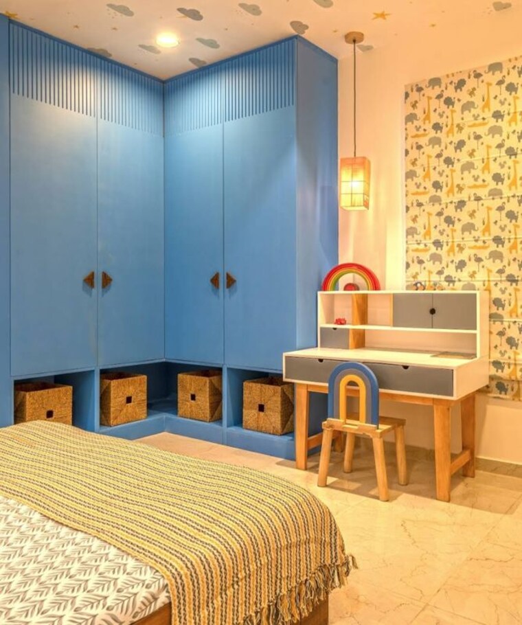 Bedroom, cybercity-rainbow-vistas 3 Bedroom 1350 Sq.Ft. Apartment In Hi Tech City Hyderabad 9772806