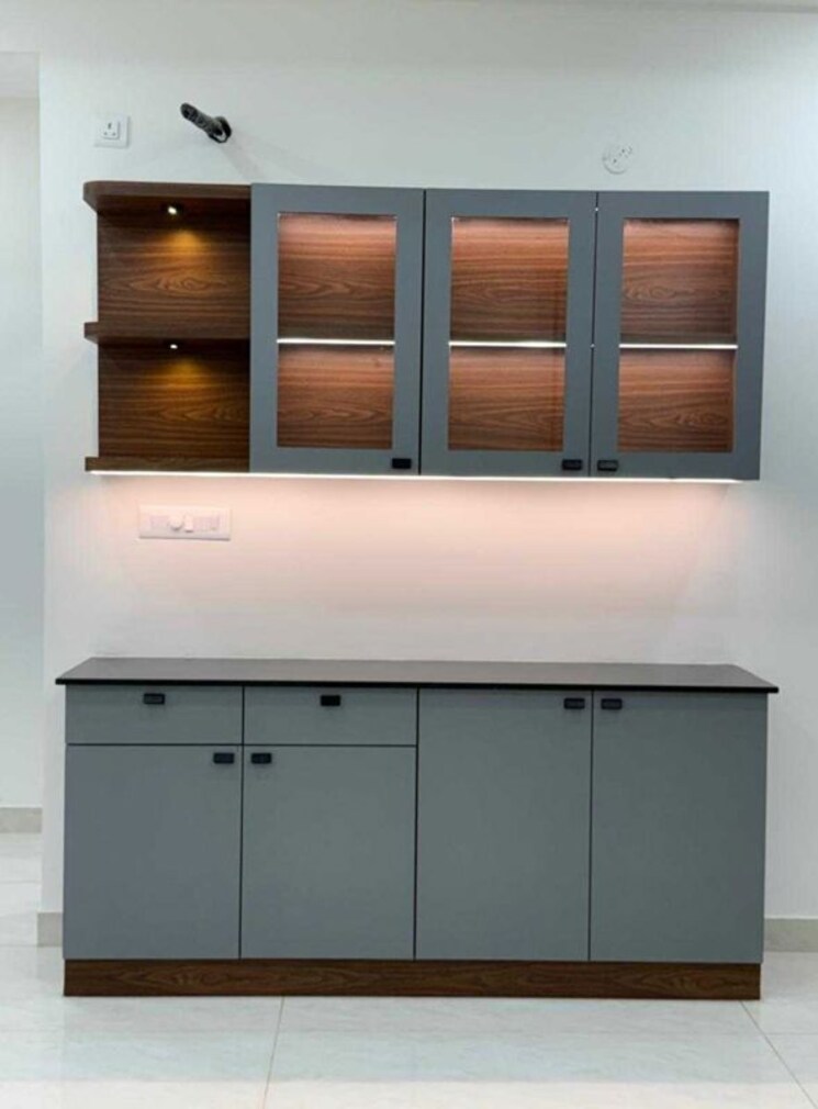 Kitchen, prestige-beverly-hills 3 Bedroom 2124 Sq.Ft. Apartment In Kokapet Hyderabad 9772862