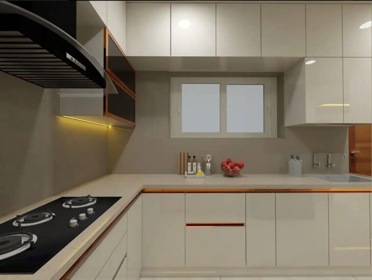 Kitchen, prestige-beverly-hills 3 Bedroom 2124 Sq.Ft. Apartment In Kokapet Hyderabad 9772863