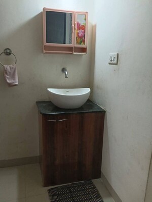 Bathroom in 2 BHK Apartment at Dhanori – for Rent