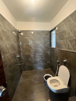 Bathroom in 3 BHK Apartment at Kolte Patil 24K Glitterati, Pimple Nilakh – for Rent