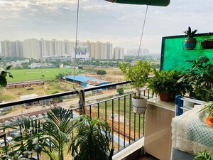 Balcony in 1 BHK Apartment at ROF Ananda, Sector 95 – for Rent