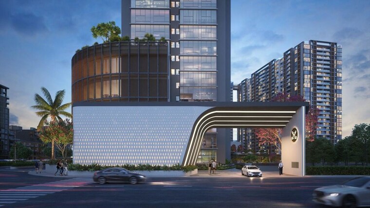 Exterior View, majestique-evolvus 3 Bedroom 1210 Sq.Ft. Apartment In Kharadi Pune 9772887