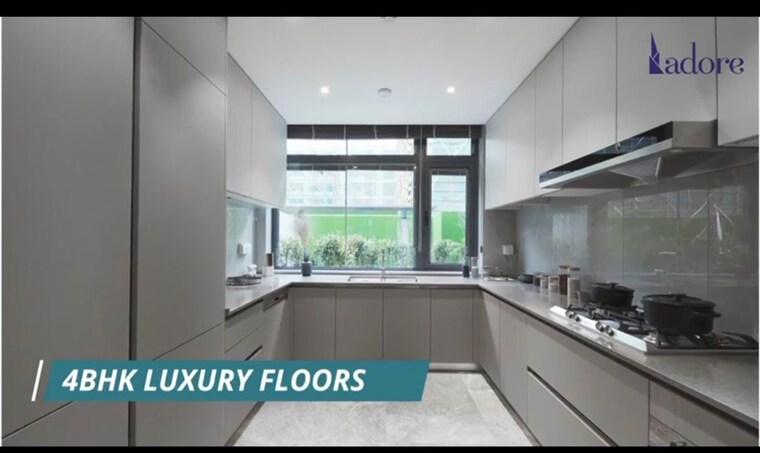 Kitchen, sector 84 4 Bedroom 325 Sq.Yd. Builder Floor In Sector 84 Faridabad 9773001