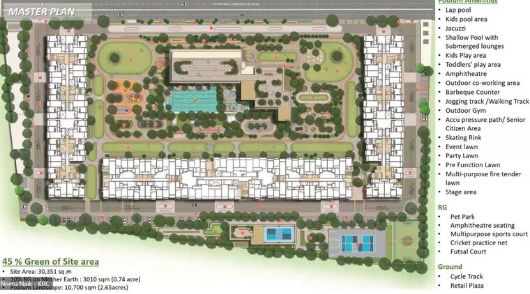 Master Plan, mahalunge 2 Bedroom 679 Sq.Ft. Apartment In Mahalunge Pune 9765203