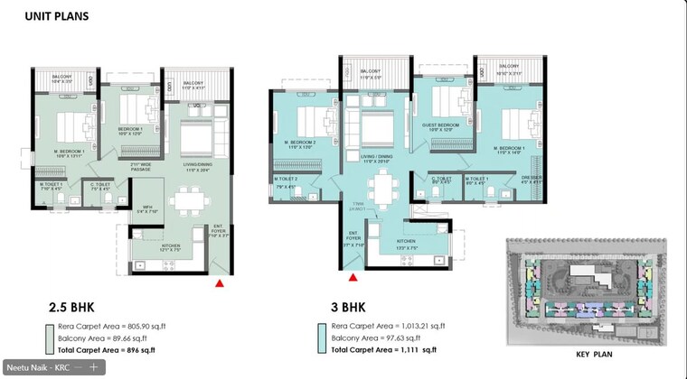 Floor Plan, mahalunge 2 Bedroom 679 Sq.Ft. Apartment In Mahalunge Pune 9765203