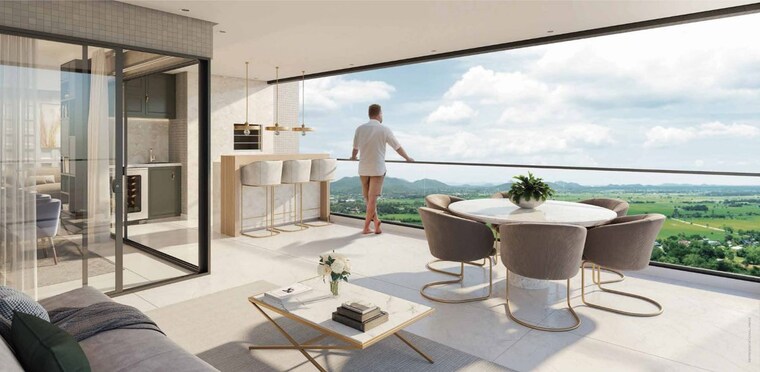 Master Bedroom, mahalunge 2 Bedroom 679 Sq.Ft. Apartment In Mahalunge Pune 9765203