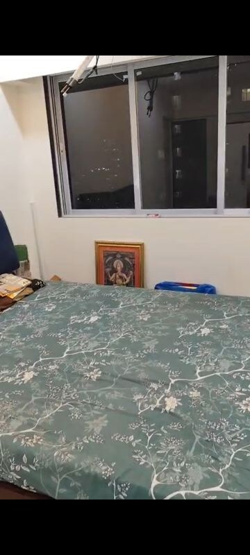 Bedroom in 1 BHK Apartment at Krishvi Escape, Kalbadevi – for Rent