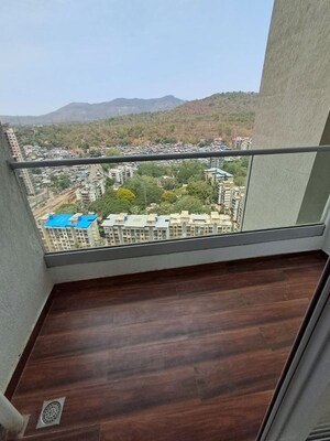 Balcony in 3 BHK Apartment at Piramal Revanta, Mulund West – for Rent