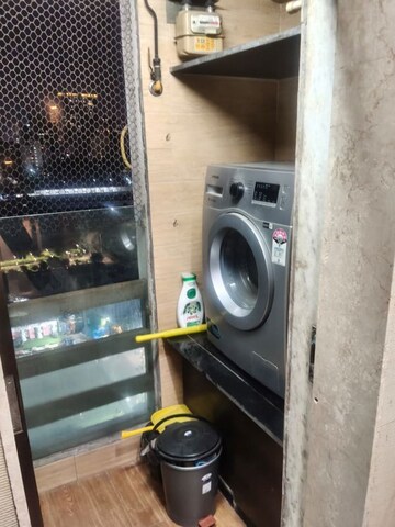 Bathroom in 3 BHK Apartment at Adani Group Western Heights, Andheri West – for Rent