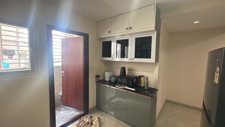 Kitchen, hallmark-sunnyside 3 Bedroom 2060 Sq.Ft. Apartment In Manchirevula Hyderabad 9773072