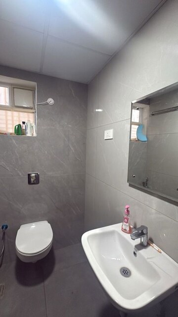 Bathroom in 3 BHK Apartment at Hallmark Sunnyside, Manchirevula – for Rent