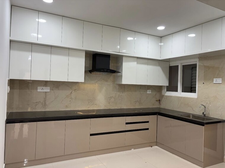 Kitchen, asbl-spire 3 Bedroom 1905 Sq.Ft. Apartment In Kokapet Hyderabad 9773078