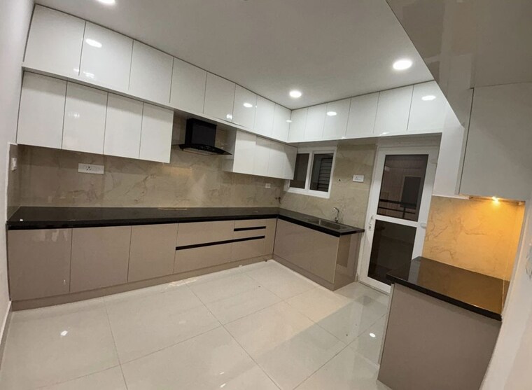 Kitchen, asbl-spire 3 Bedroom 1905 Sq.Ft. Apartment In Kokapet Hyderabad 9773078