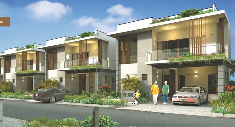 Exterior View, kollur 3 Bedroom 3191 Sq.Ft. Villa In Kollur Hyderabad 9762426