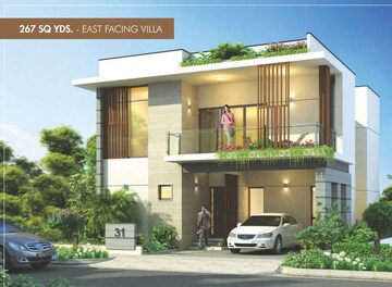 3 BHK Villa – Exterior View View at Kollur - for Sale
