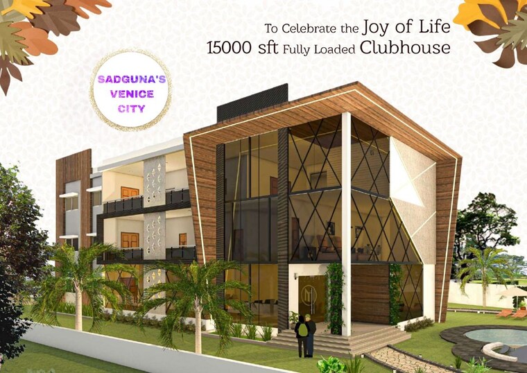 Exterior View, venice-city 3 Bedroom 2230 Sq.Ft. Villa In Kollur Hyderabad 9773109