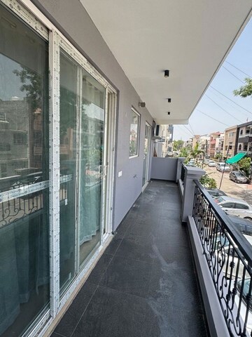 Balcony in 3 BHK Builder Floor at Sector 10 – for Rent