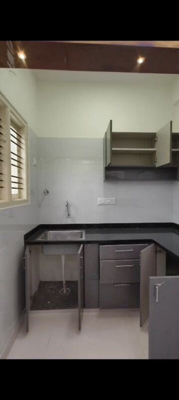 Kitchen in 2 BHK Builder Floor at Btm Layout Stage 2 – for Rent