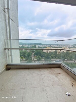 Balcony in 2 BHK Apartment at Nanded City Pancham, Nanded – for Rent