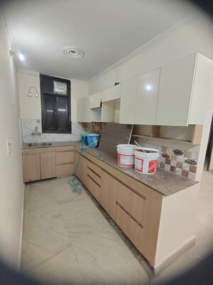 Kitchen in 3 BHK Builder Floor at Chattarpur – for Sale