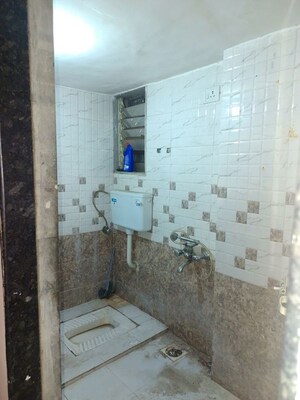 Bathroom in 1 BHK Apartment at SB Lifespaces Sandeep Heights, Nalasopara West – for Rent