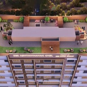 Balcony in 2 BHK Apartment at Zee Ashtavinayak, Munshi Nagar – for Rent
