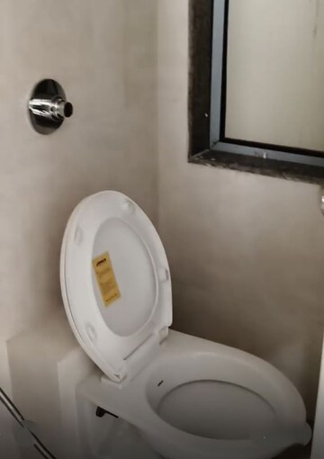 Bathroom in 1 BHK Apartment at BG Shirke Monte Verita West Tower, Borivali East – for Rent