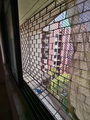 Balcony in 1 BHK Apartment at Satellite Garden, Goregaon East – for Rent