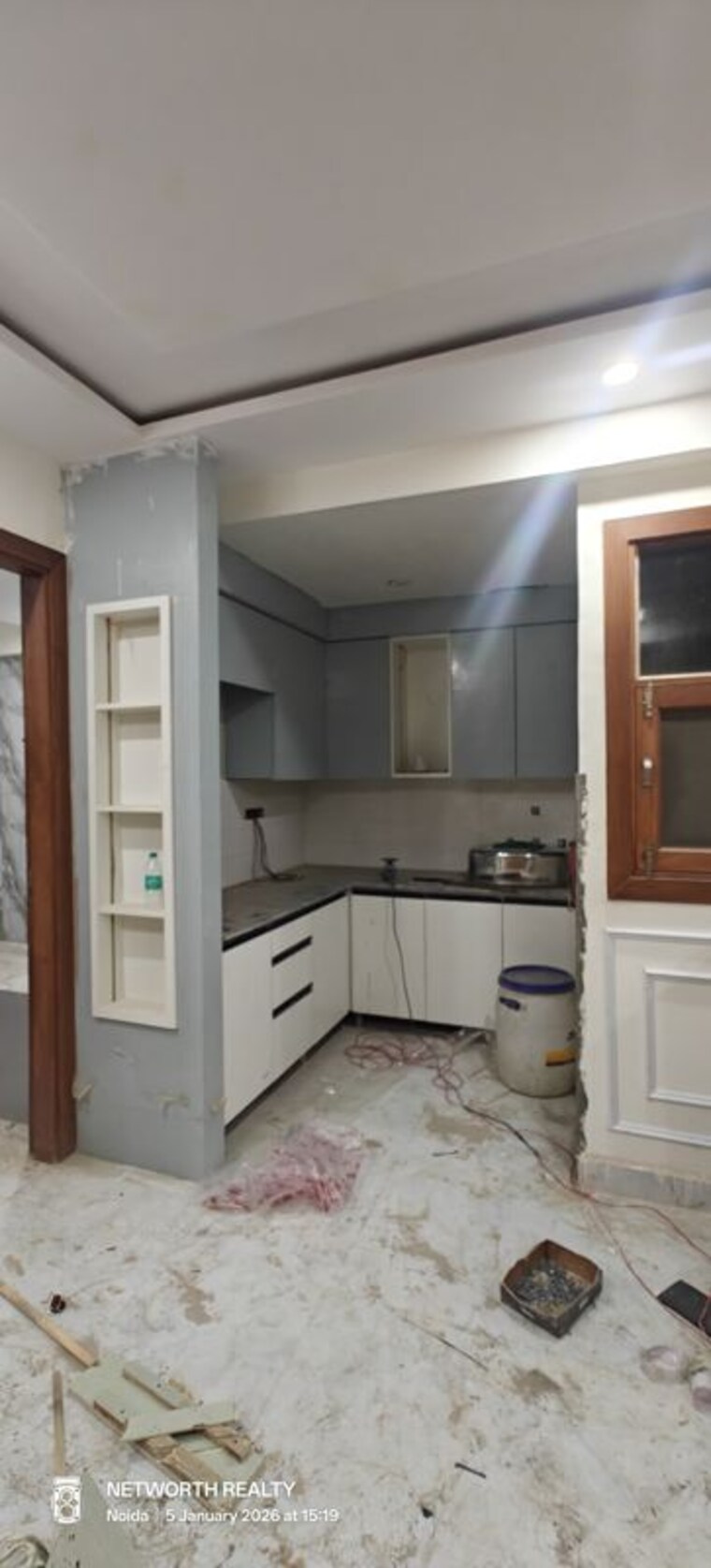 Kitchen, sector 73 3 Bedroom 1300 Sq.Ft. Builder Floor In Sector 73 Noida 9773314