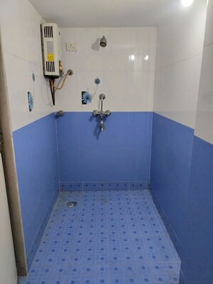 Bathroom in 1 BHK Apartment at Vijay Garden, Ghodbunder Road – for Rent